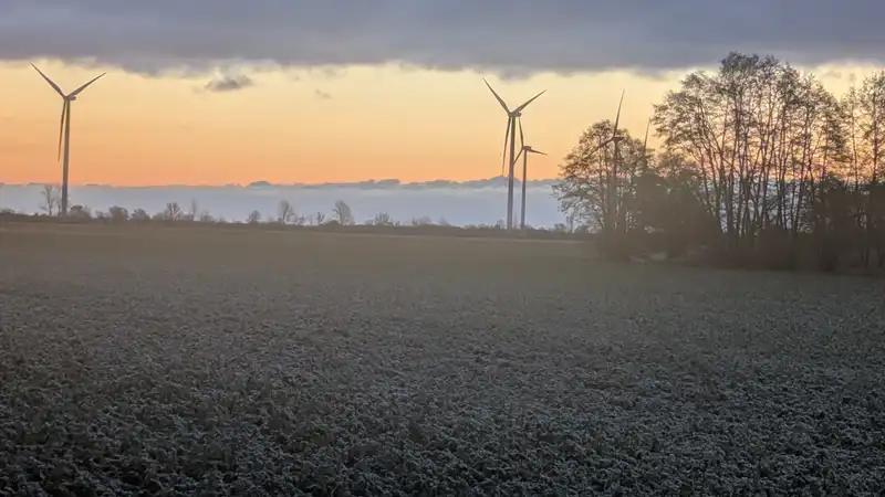 Landschaft um Deutsch