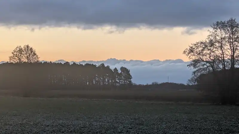 Landschaft um Deutsch