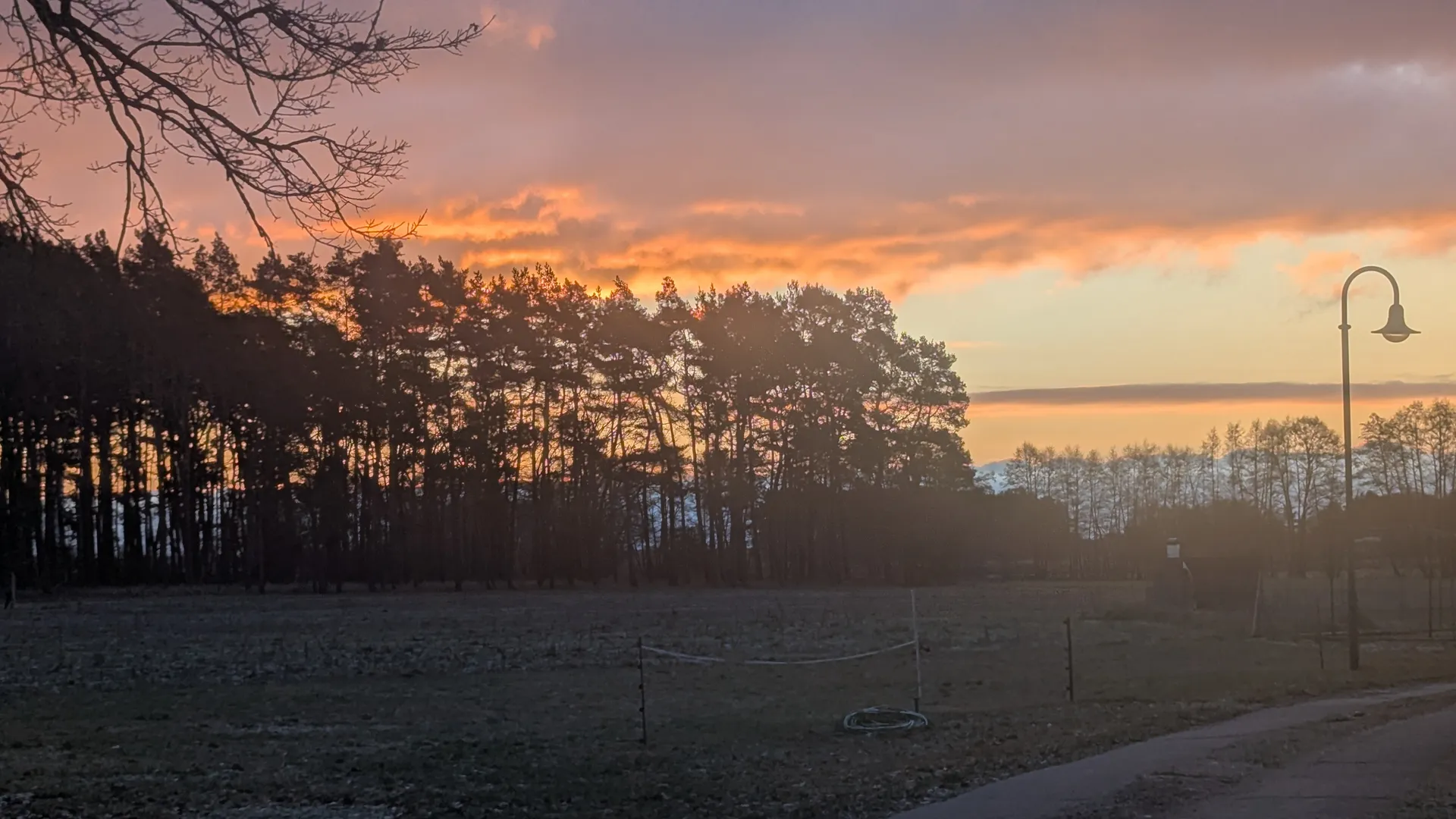 Landschaft um Deutsch