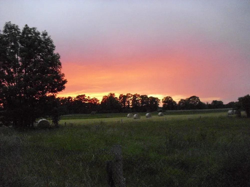 Sonnenuntergang in Deutsch