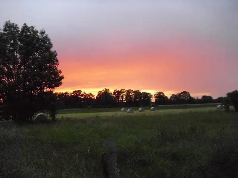 Sonnenuntergang in Deutsch